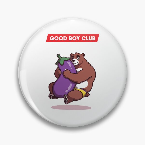 Item preview, EGGPLANT LOVING BEAR - GOOD BOY CLUB designed and sold by GOOD BOY CLUB.
