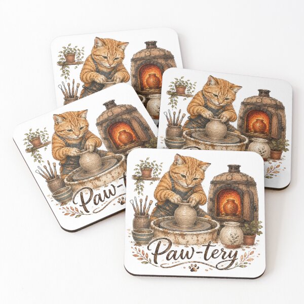 Item preview, Kitty Pottery designed and sold by FarzT.
