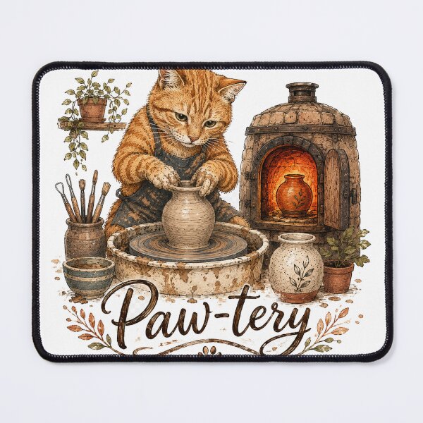 Item preview, Kitty Pottery designed and sold by FarzT.