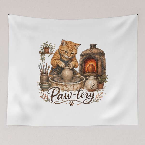 Item preview, Kitty Pottery designed and sold by FarzT.