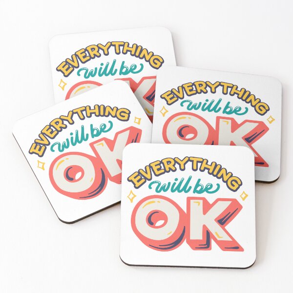 Item preview, Everything Will Be Okay Quote designed and sold by GulDesigns.