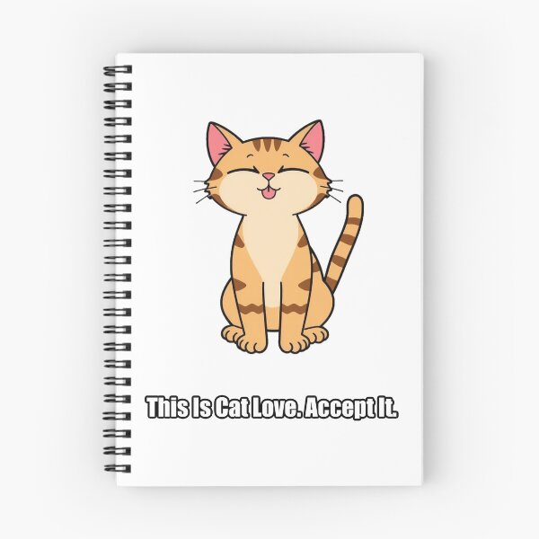 Item preview, Tabby Cat - This Is Cat Love Accept It - Funny Cat Affection Gift designed and sold by pawdrops.
