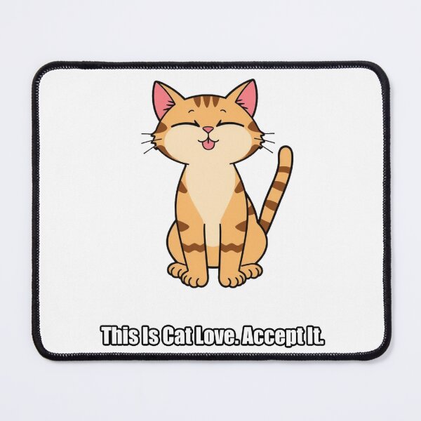 Item preview, Tabby Cat - This Is Cat Love Accept It - Funny Cat Affection Gift designed and sold by pawdrops.