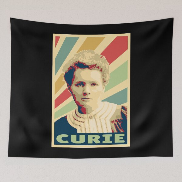 Item preview, Marie Curie Science Pioneer Pop Art Portrait designed and sold by marke770.