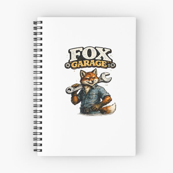Item preview, Fox Garage Vintage Mascot designed and sold by Drofted.