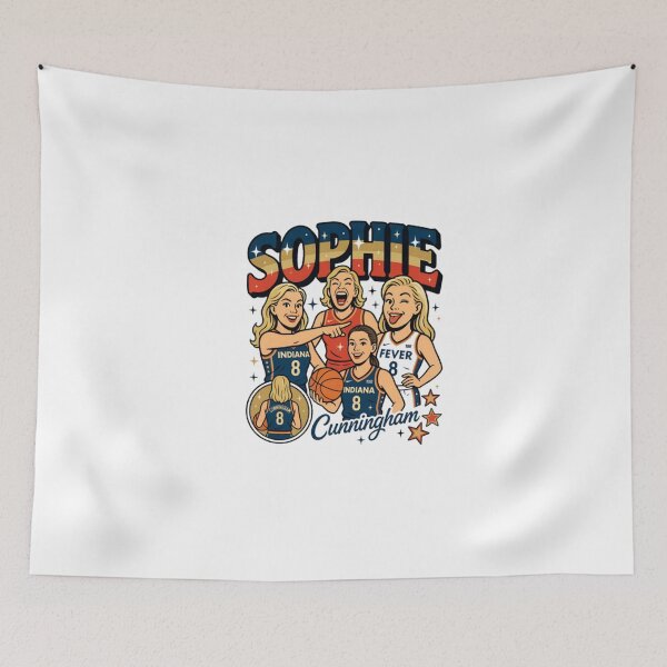 Item preview, Sophie Cunningham Indiana Fever Retro Cartoon  designed and sold by Marciasgrosso.