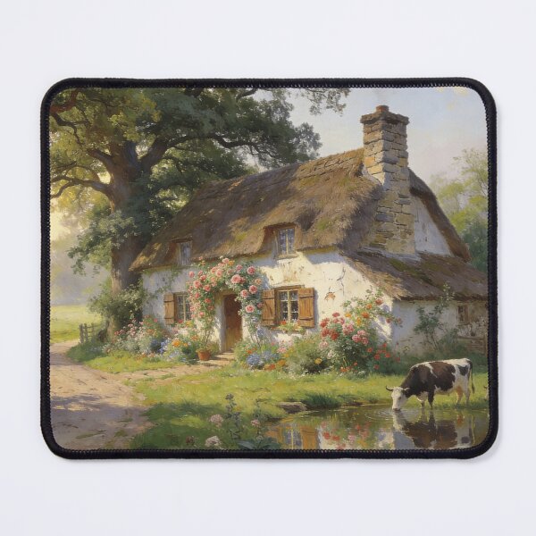 Item preview, Morning Reflections at the Thatched Cottage designed and sold by BlareBlare.