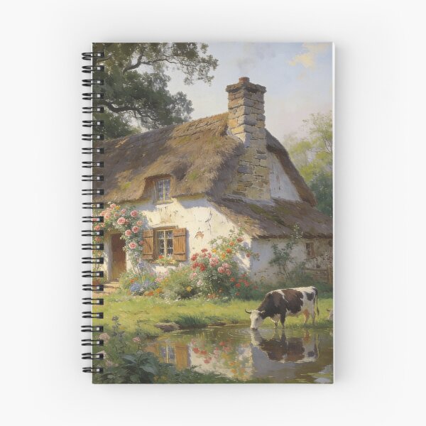 Item preview, Morning Reflections at the Thatched Cottage designed and sold by BlareBlare.