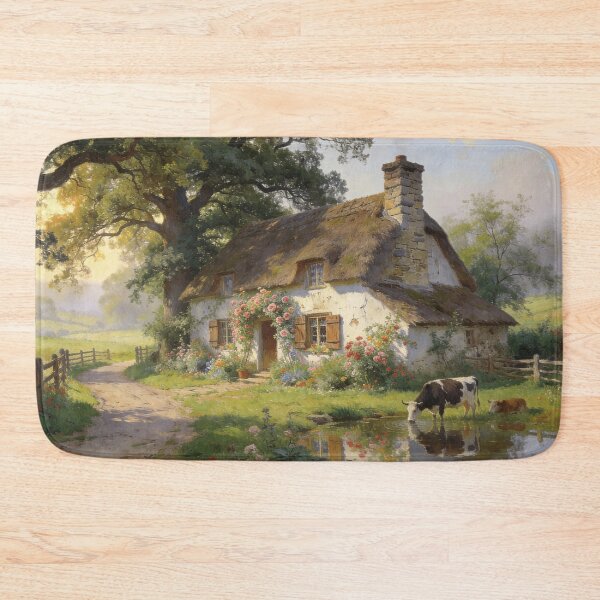 Item preview, Morning Reflections at the Thatched Cottage designed and sold by BlareBlare.