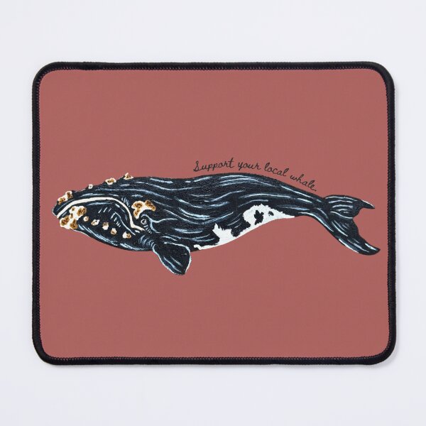 Item preview, Northern Right Whale Wildlife Conservation Painting Save the Whales Anti-Whaling Protect The Planet designed and sold by dagkryper.