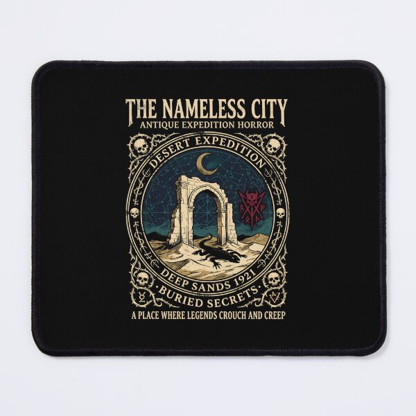 Item preview, The Nameless City Antique Expedition Horror HP Lovecraft Occult Desert designed and sold by Fenay Designs.