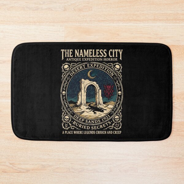 Item preview, The Nameless City Antique Expedition Horror HP Lovecraft Occult Desert designed and sold by Fenay Designs.
