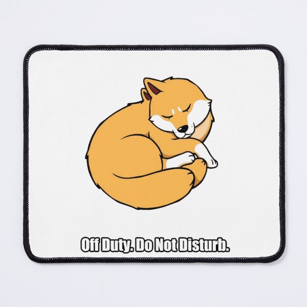 Item preview, Akita - Off Duty Do Not Disturb - Funny Sleeping Akita Gift designed and sold by pawdrops.