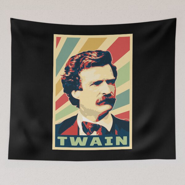 Item preview, Mark Twain Pop Art Portrait | American Author Icon designed and sold by marke770.