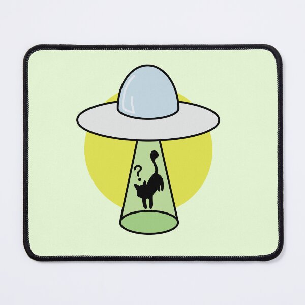 Item preview, ufo abducted cat designed and sold by madalinaemilia.