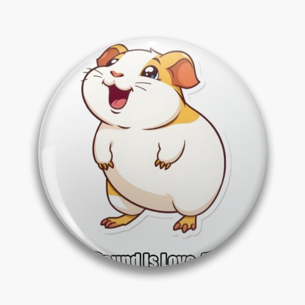 Item preview, Guinea Pig - That Sound Is Love Mostly - Funny Wheeking Guinea Pig Gift designed and sold by pawdrops.