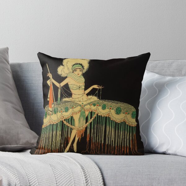 Item preview, Art Deco Poster Vintage Showgirl Flapper Illustration for Retro Glam Aesthetic Lovers designed and sold by RickE.