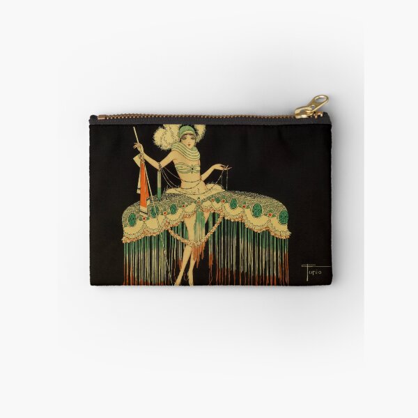 Item preview, Art Deco Poster Vintage Showgirl Flapper Illustration for Retro Glam Aesthetic Lovers designed and sold by RickE.