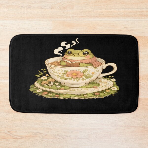 Item preview, Cute Frog Reading Book T-Shirt | Cottagecore Book Lover Gift designed and sold by RizRay.