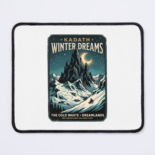 Item preview, Kadath Winter Dreams Dreamlands Vintage Travel Poster HP Lovecraft designed and sold by Fenay Designs.