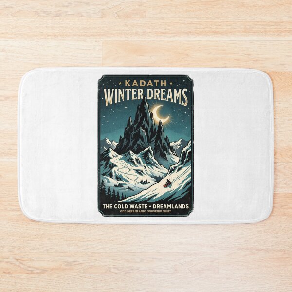 Item preview, Kadath Winter Dreams Dreamlands Vintage Travel Poster HP Lovecraft designed and sold by Fenay Designs.