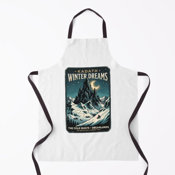 Item preview, Kadath Winter Dreams Dreamlands Vintage Travel Poster HP Lovecraft designed and sold by Fenay Designs.