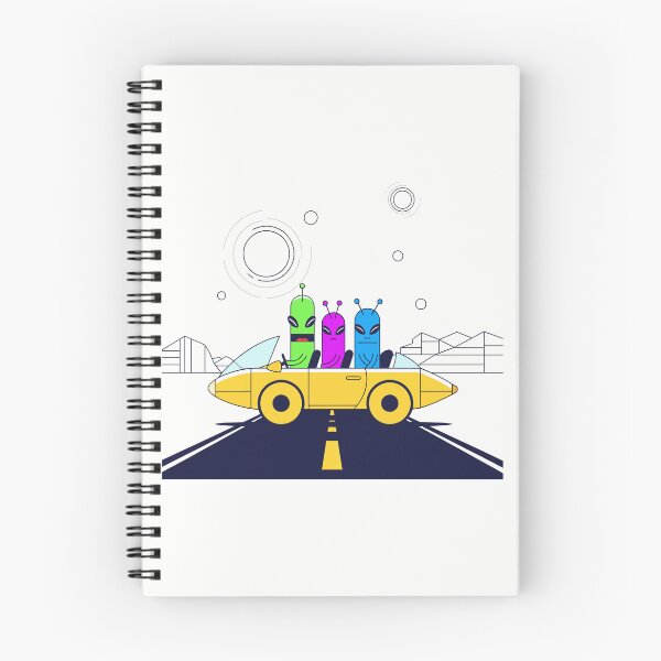 Item preview, Neon Aliens Night Road Trip designed and sold by Amir Faysal.