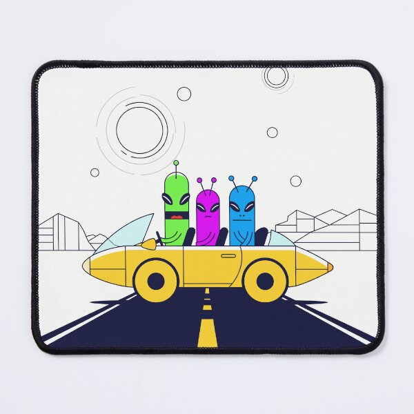 Item preview, Neon Aliens Night Road Trip designed and sold by Amir Faysal.