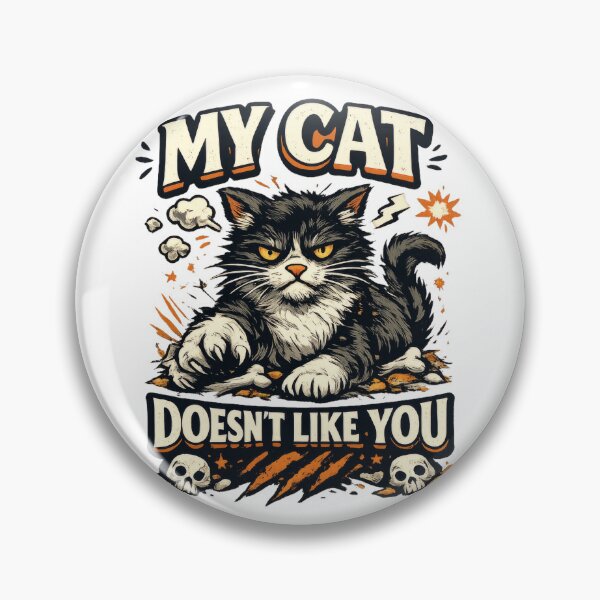 Item preview, My Cat Doesn't Like You Funny Angry Cat designed and sold by Mr Lee.