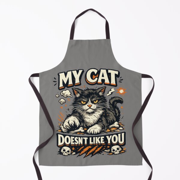 Item preview, My Cat Doesn't Like You Funny Angry Cat designed and sold by Mr Lee.