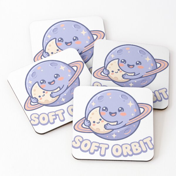 Item preview, Soft Orbit Cute Planet designed and sold by CuteRage.