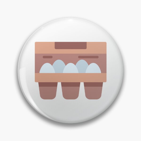 Item preview, Fresh Eggs in Carton - Baking Essential Sticker for Protein & Binding designed and sold by Tr Creative Design.
