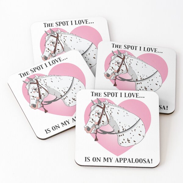 Item preview, The Spot I Love... Is On My Appaloosa designed and sold by Sketchy Pony.