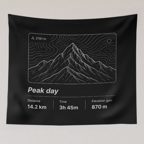 Item preview, Peak Day designed and sold by Saint Arts Studio.