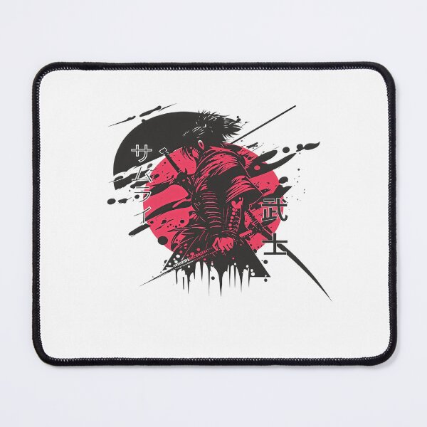 Item preview, Crimson Shadow Samurai – Japanese Streetwear Warrior Design designed and sold by Artisan Finds Online.