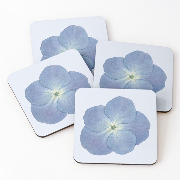 Item preview, Blue Geranium Flower Sticker — Botanical Flower Illustration designed and sold by PenseeVagabonde.