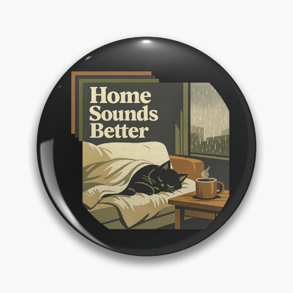 Item preview, Home Sounds Better designed and sold by QuietNovaShop.
