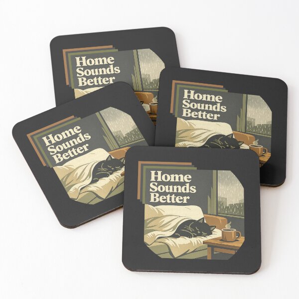 Item preview, Home Sounds Better designed and sold by QuietNovaShop.
