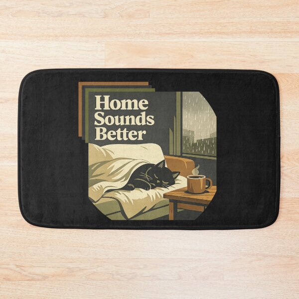 Item preview, Home Sounds Better designed and sold by QuietNovaShop.
