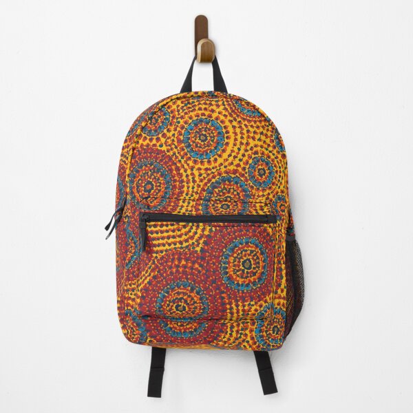 Item preview, Aboriginal Inspired Dot Art - Lava Sand Water Circles designed and sold by GrinGalore.
