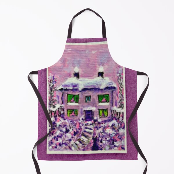 Aperçu de l'œuvre Le chalet des violettes créée et vendue par EmeraldMoon888.