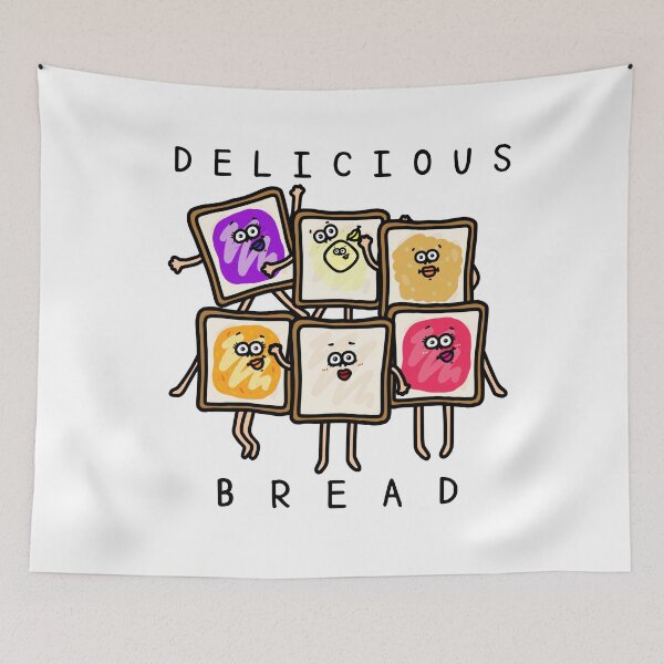 Item preview, Cute bread designed and sold by kanaehonkawa.