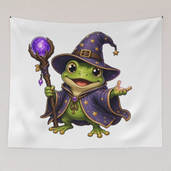 Item preview, Wizard Frog designed and sold by Pond21.