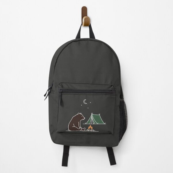 Item preview, Cozy Bear Campfire Night Camping designed and sold by Amir Faysal.