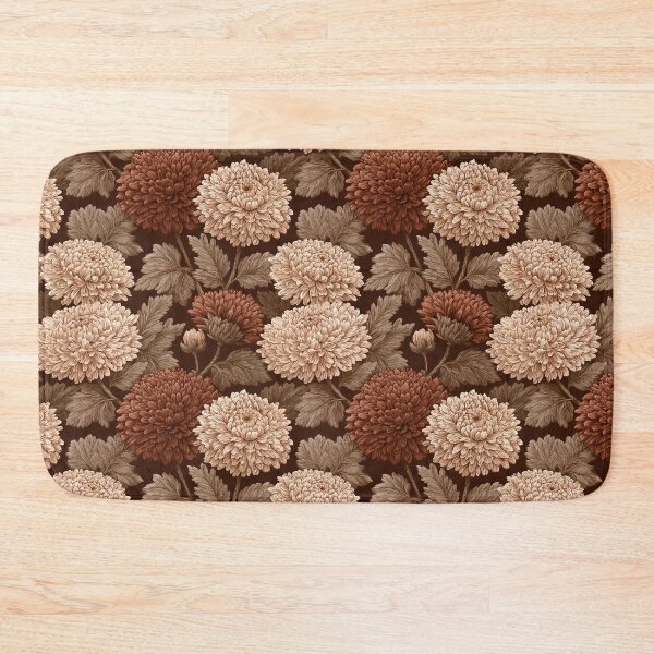 Item preview, Blooming Chrysanthemum Texture  - Flower Garden Pattern   - Anniversary Gifts For Him designed and sold by RoyalStarsPatts.