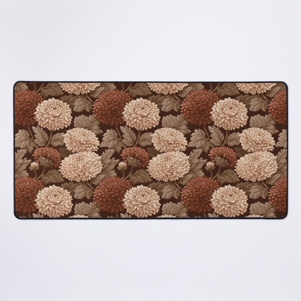Item preview, Blooming Chrysanthemum Texture  - Flower Garden Pattern   - Anniversary Gifts For Him designed and sold by RoyalStarsPatts.