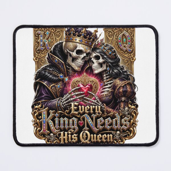Item preview, Skeleton King Queen PNG Gothic Royalty Couples TShirt Design Digital Download Sublimation Clipart Graphics designed and sold by ZEXEFY.
