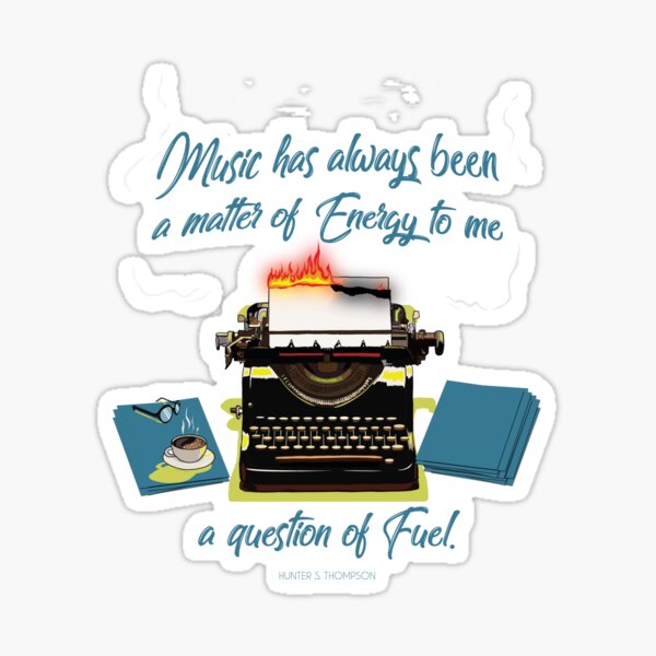 Hunter S. Thompson Sticker