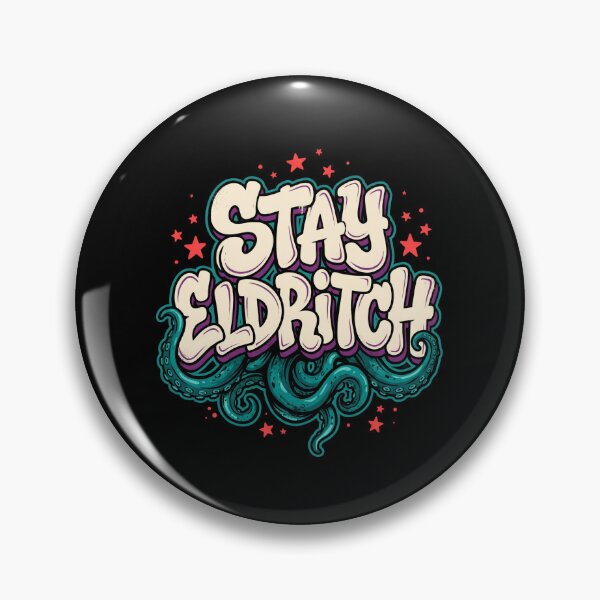 Item preview, Stay Eldritch Streetwear Bubble Graffiti Cthulhu Tentacles designed and sold by Fenay Designs.