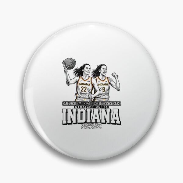 Item preview, Clark And Sophie Cunningham Straight Outta Indiana Fever Caitlin designed and sold by Marciasgrosso.
